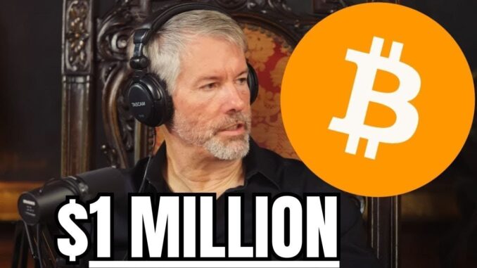 Bitcoin ETF Will Send BTC Price to $1 Million? Michael Saylor LIVE