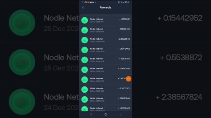 Crypto mining with Android and iPhone - Nodle App