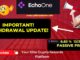 EchoOne WITHDRAWAL UPDATE Crypto Trading Passive Income Affiliate Marketing For Beginners 2024