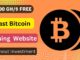 Fasted Bitcoin Mining Website no Investment | Earn Bitcoin Fast Without Invest | Cloud Mining Site