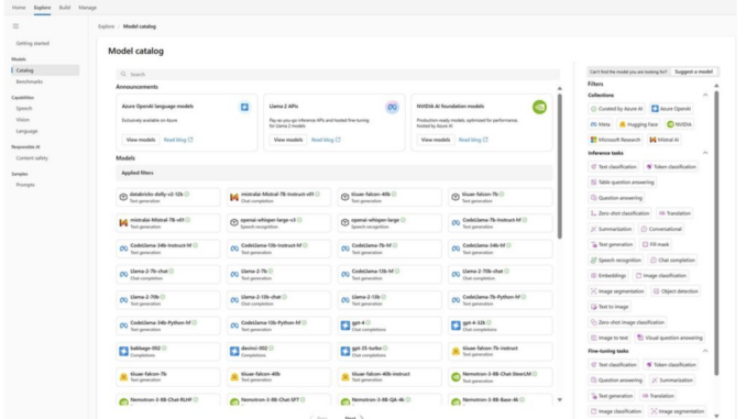 Microsoft Azure AI Widens Model Selection with Llama 2 and GPT-4 Turbo with Vision