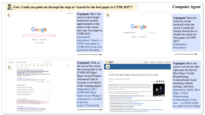 Researchers from Tsinghua University and Zhipu AI Introduce CogAgent: A Revolutionary Visual Language Model for Enhanced GUI Interaction