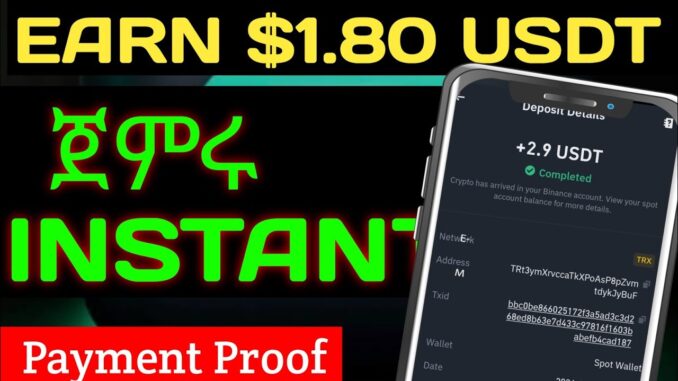 EARN $1.80 Per 30 Sec + Withdrawal Proof : New USDT Mining Site For Beginners| Crypto News Today💰💰💰