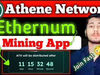 Ethernum mining app | Earn crypto without investment | atheni network