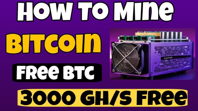 💥Fast Free Bitcoin Mining Website 💥| Powerful Bitcoin Mining⛏️ | 🤑Crypto Mining For Beginners 2024🤑