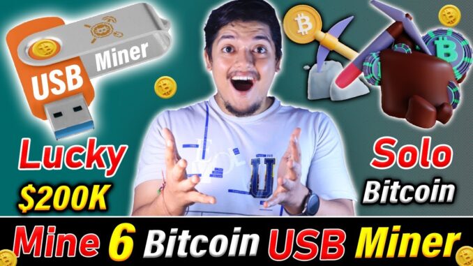 6 BTC Mining 1 Block🔥- GekkoScience BTC USB Miner Profit 2024 | Mining Bitcoins For Beginners 2024 🤑