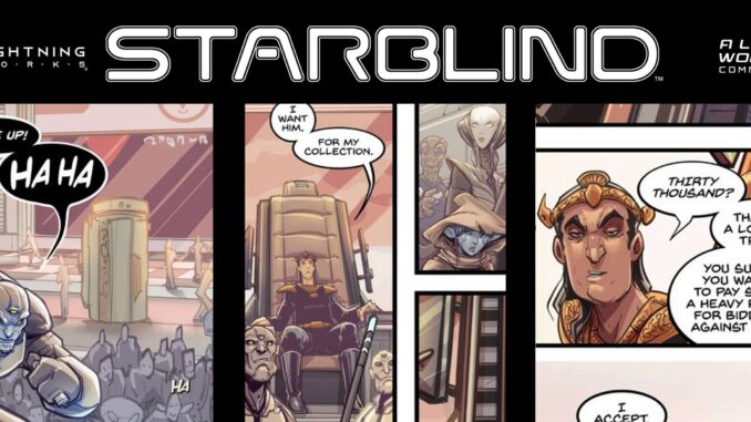 Alien Worlds Turn the Page with 'Starblind' NFT Comics