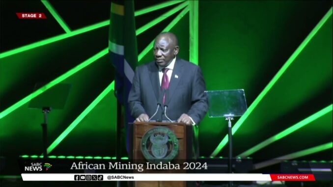 Investing in African Mining Indaba | SA working with role players to overcome challenges: Ramaphosa