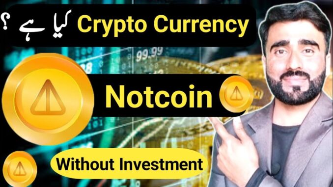 What is Cryptocurrency | Basic Course for Beginners Using Notcoin Network