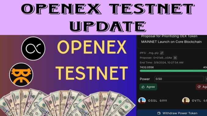 Openex Airdrop Testnet Full Guide Step by Step | Satoshi Mining App New Update