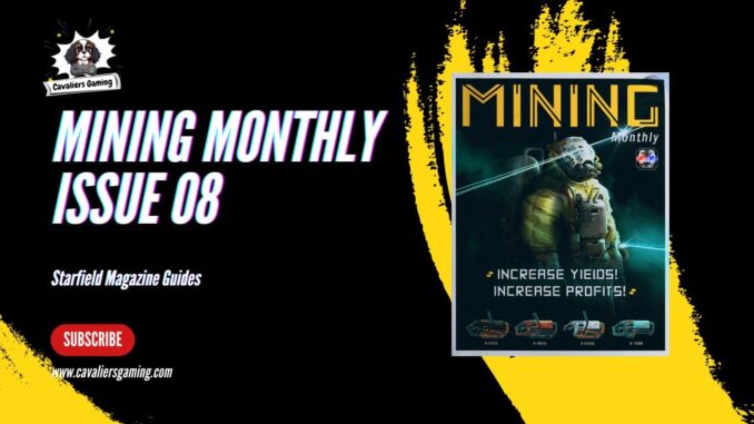 [Starfield] Mining Monthly Issue 08 Location Guide - Abandoned Mine