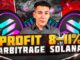 Crypto Arbitrage | Solana Strategy | Crypto Arbitrage Trading Step By Step Guide for +11% Profit