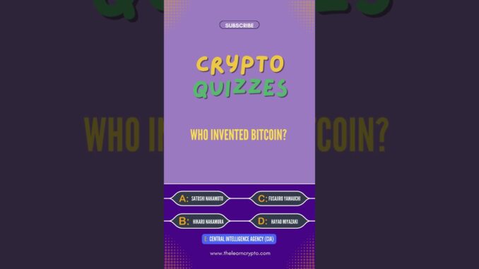 Crypto quiz  #cryptocode #trading #learncrypto #bitcointrading  #cryptocurrencytradingcourse