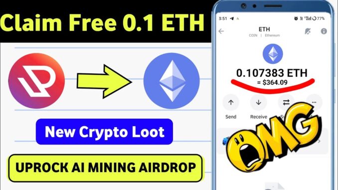 New Crypto Loot Today || Uprock Mining App Full Guide || New Instant Crypto Loot Today #Uprockmining