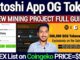 Satoshi App OG Tokan Mining Full Guide | Glyph Exchange Airdrop on Satoshi App | OEX List Coingeko