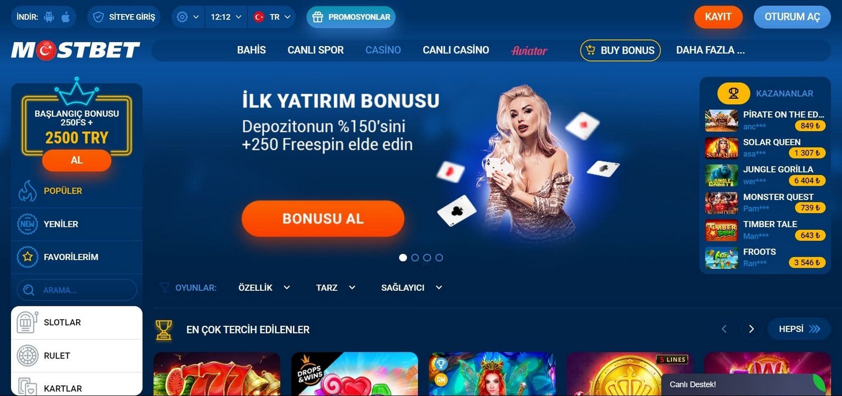Mostbet Bookmaker & & Casino in India Join Now!